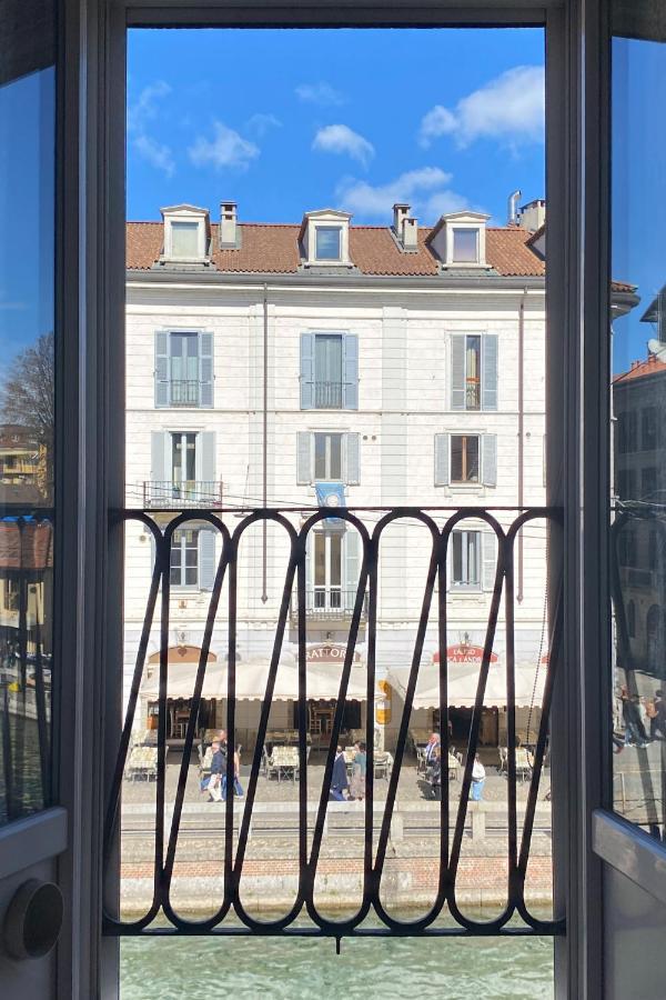 Canal View Historical Appartement Milaan